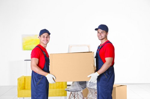 Van loading for a Bermondsey flat or apartment move
