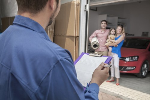 Team providing reliable moving support in Bermondsey