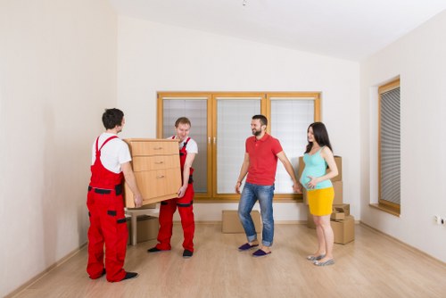 Local van transport for household and office moves