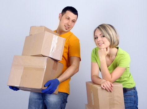 Careful handling and protection during a piano move