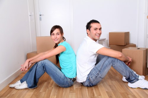 Careful wrapping and boxing of fragile belongings in Bermondsey