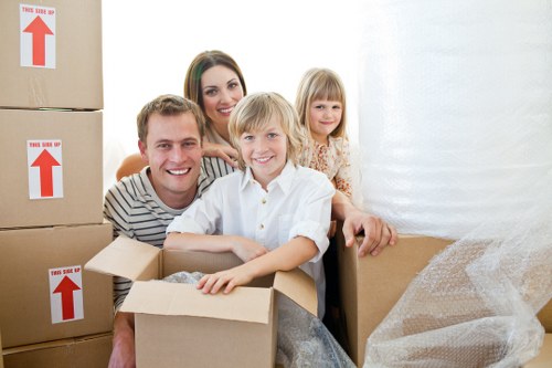 Local packing and unpacking support for Bermondsey properties