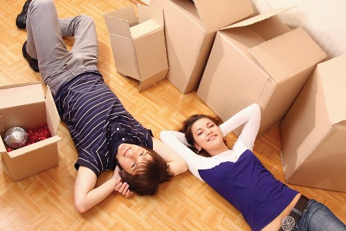 Example removal job in a Bermondsey property with furniture and boxes